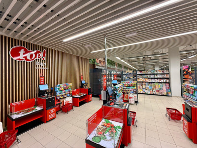 The new TOP store in Pļavinieki